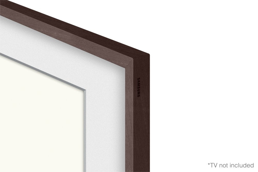 Samsung Lijst voor 75'' Samsung the Frame TV - Walnoothout Look - Matmuis