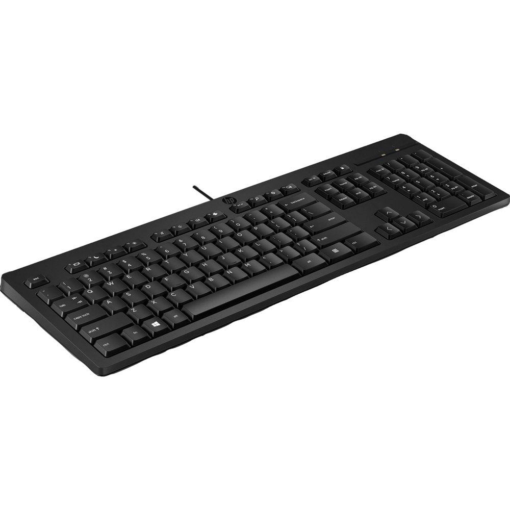 HP 125 | Bedraad Toetsenbord | USB | QWERTY US International | Zwart - Matmuis - Matmuis