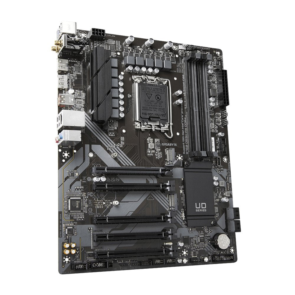 Gigabyte B760 DS3H AX WIFI | Socket LGA 1700 | Intel B760 | 4xDDR4 | ATX | Moederbord - Matmuis - Matmuis