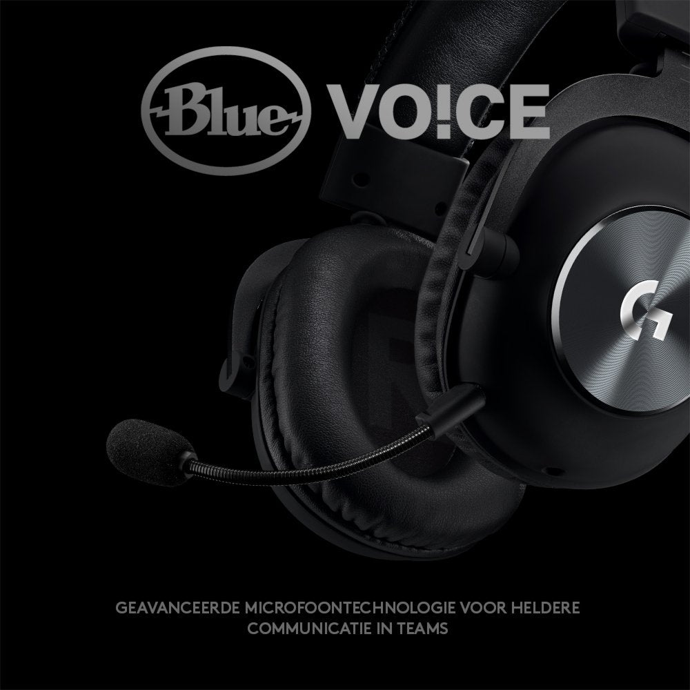 Logitech G Pro X | Bedrade Over-ear Gaming Headset | USB-A & 3.5mm | Zwart - Matmuis - Matmuis