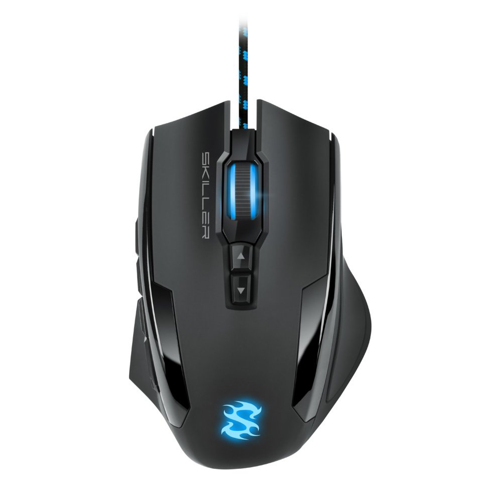 Sharkoon Skiller SGM1 | Draadloze Muis | USB-A | 10.800 DPI | Zwart - Matmuis - Matmuis