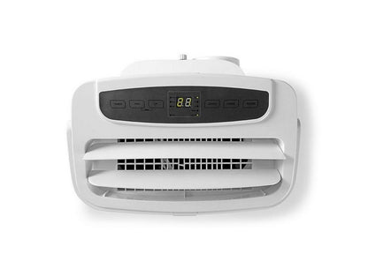 Nedis WIFIACMB1WT9 | Mobiele airconditioner | 3-in-1: koelen, ontvochtigen, ventileren | 9000 BTU | Wi-Fi & app-bediening | 65 dB | Wit
