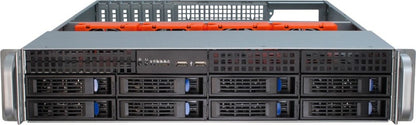 Inter-Tech IPC 2U-2408 Rack Zwart, Roestvrijstaal - Matmuis