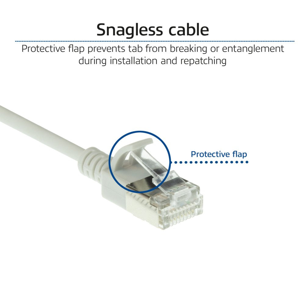 ACT netwerkkabel | Cat6a | U/FTP (STP) | 5 m | Grijs | DC7005