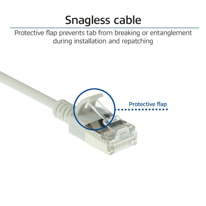 ACT netwerkkabel | Cat6a | U/FTP (STP) | 5 m | Grijs | DC7005
