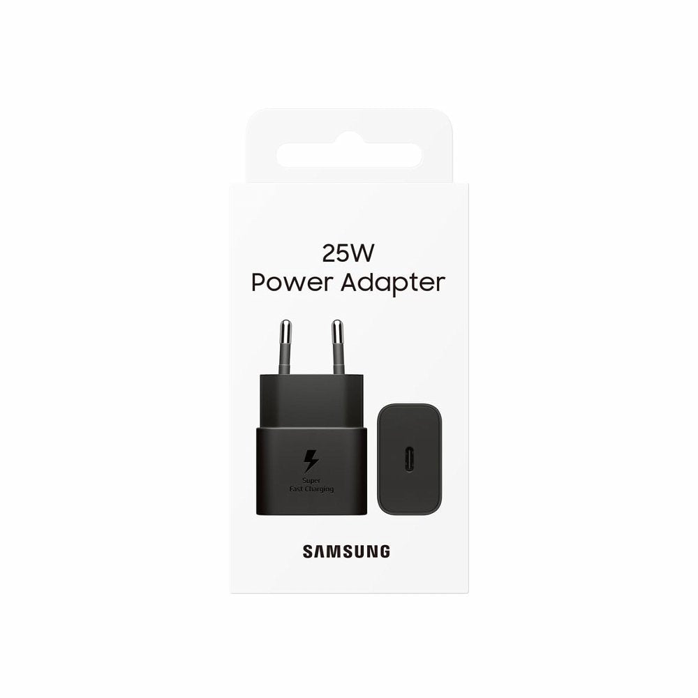 Samsung 25W USB-C Adapter | Fast Charge Oplader | Zwart