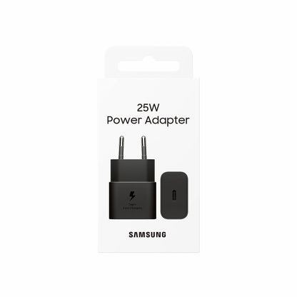 Samsung 25W USB-C Adapter | Fast Charge Oplader | Zwart