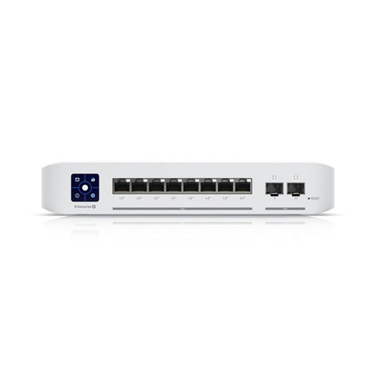 Ubiquiti UniFi Enterprise 8 PoE | Managed L3 Switch | 8x 2.5G Ethernet | PoE | Roestvrijstaal - Matmuis