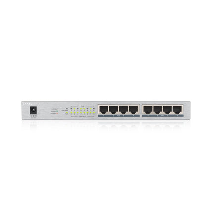 Zyxel GS1008HP | Unmanaged Switch | 8 Poorten | Gigabit Ethernet | PoE - Matmuis