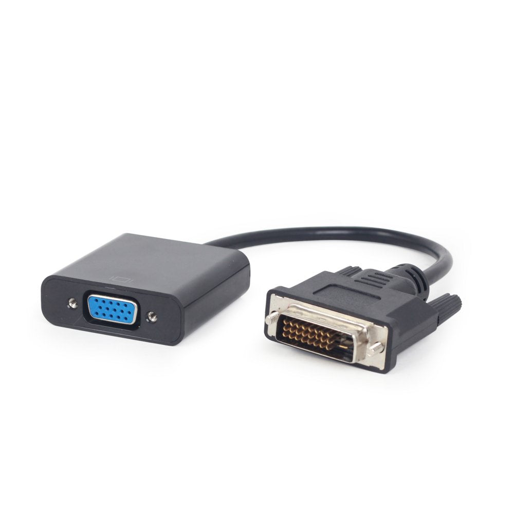 Gembird A-DVID-VGAF-01 | Video Adapter | DVI-D naar VGA | 0,2 m | Zwart - Matmuis - Matmuis