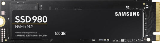 Samsung 980 | 500GB NVMe SSD | M.2 Gen3 | 3.100MB/s Lezen | 2.600MB/s Schrijven - Matmuis
