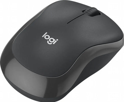 Logitech M240 for Business | Draadloze Muis | Links- en Rechtshandig | RF + Bluetooth | 4000 DPI | Grafiet - Matmuis - Matmuis