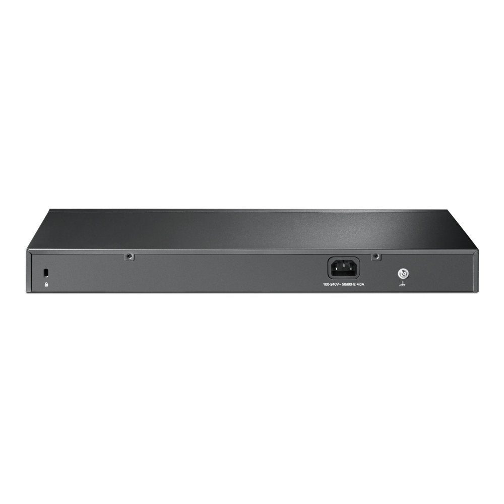 TP-Link TL-SG2428P | Managed Smart Switch | 28 Poorten | Gigabit Ethernet (10/100/1000 Mbps) | 24x RJ45 + 4x SFP | PoE+ (250W) | VLAN/QoS - Matmuis