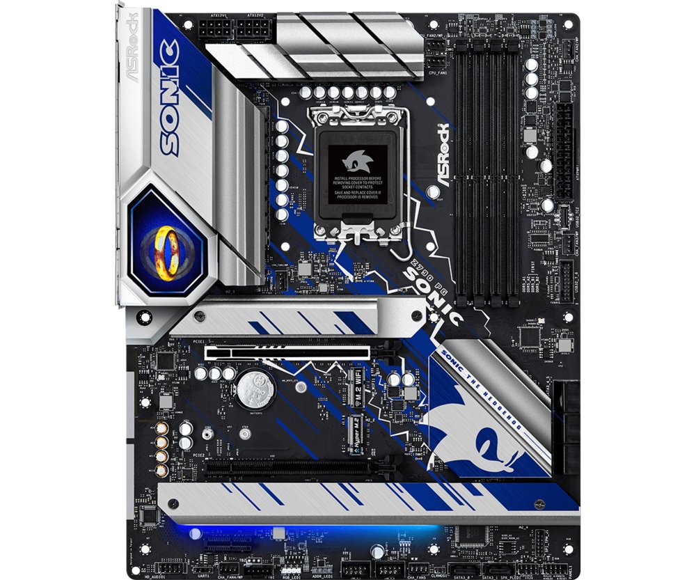 Asrock Z790 PG SONIC | Socket LGA 1700 | Intel B760 | 4xDDR5 | Micro-ATX | Moederbord - Matmuis - Matmuis