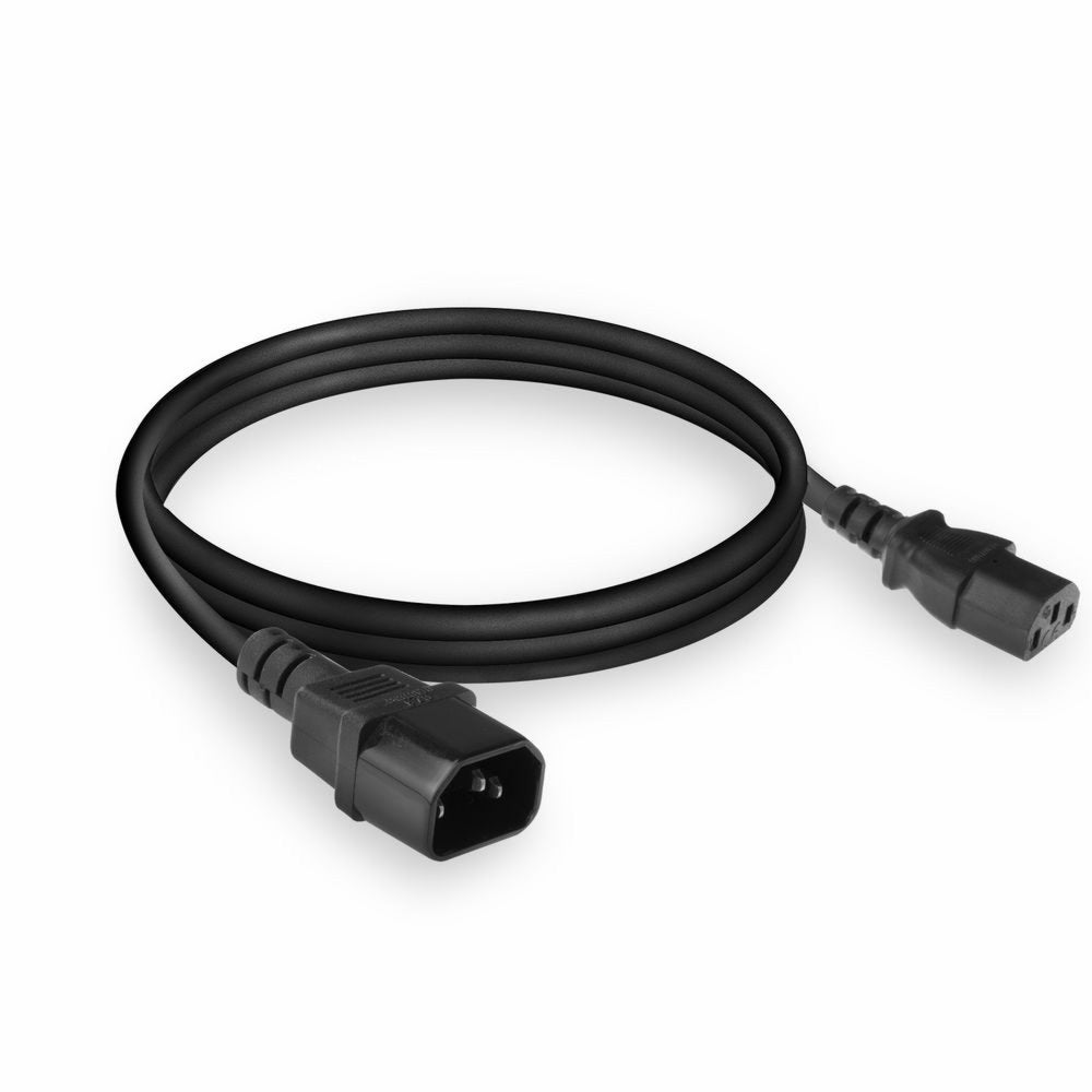 ACT AC3315 | 1,8 m Stroomsnoer | C13 naar C14 Stekker | Zwart | Voor PDU's - Matmuis - Matmuis