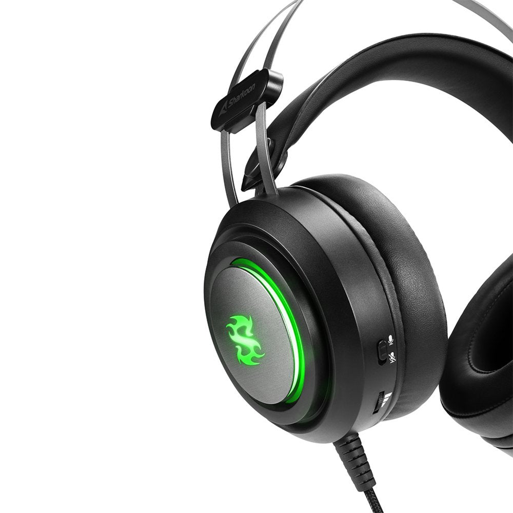 Sharkoon Skiller SGH30 | Bedrade Over-Ear Gaming Headset USB-A | Zwart - Matmuis - Matmuis