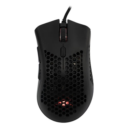 Baracuda CORAL RGB | Bedrade Gaming Muis | USB-A | 12800 DPI | Zwart - Matmuis - Matmuis