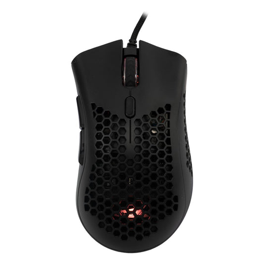 Baracuda CORAL RGB | Bedrade Gaming Muis | USB-A | 12800 DPI | Zwart - Matmuis - Matmuis