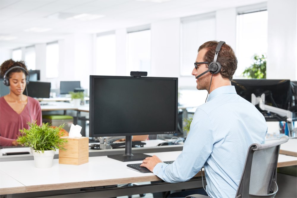 Logitech Zone Wired Headset | USB-C/A | Bedrade Headset met Microfoon | Grafiet - Matmuis - Matmuis