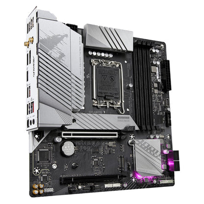 Gigabyte B760M AORUS ELITE AX | Socket LGA 1700 | Intel B760 | 4xDDR5 | Micro-ATX | Moederbord - Matmuis - Matmuis