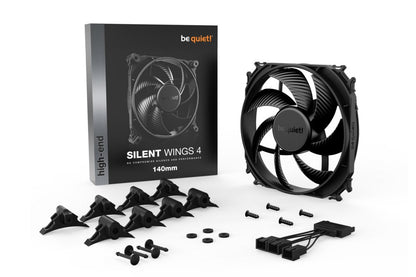 be quiet! Silent Wings 4 | 140mm Case Fan | Zwart - Matmuis - Matmuis