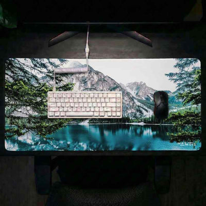 XXL Muismat | Nature Alpine Lake - Matmuis