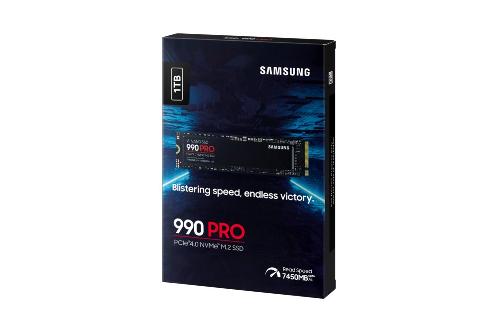 Samsung 990 PRO | 1TB NVMe SSD | M.2 Gen4 | 7.450MB/s Lezen | 6.900MB/s Schrijven - Matmuis