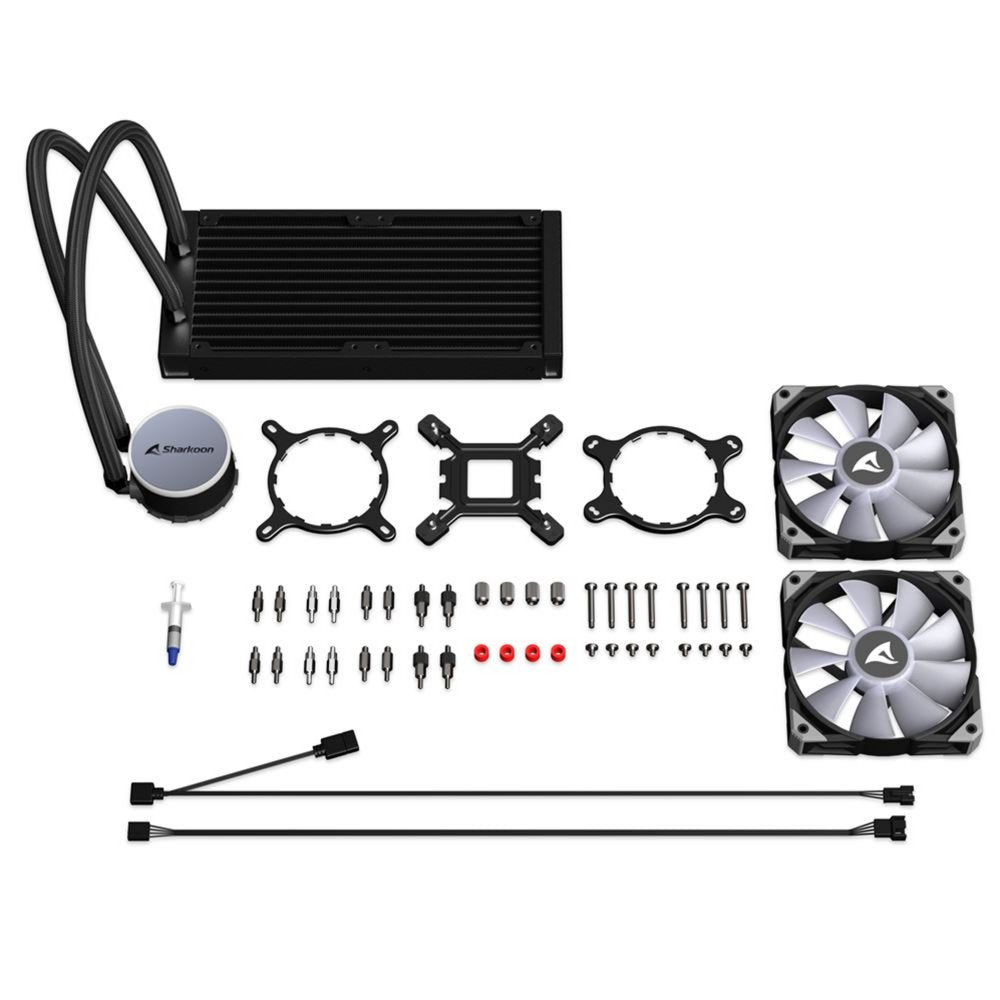 Sharkoon S70 RGB 240mm | All-in-One CPU Waterkoeler - Matmuis - Matmuis
