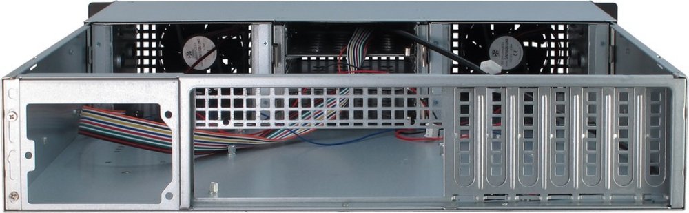 Inter-Tech IPC 2U-20248 | Server Rack Case | Zwart - Matmuis