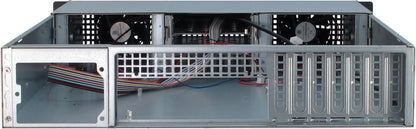 Inter-Tech IPC 2U-20248 | Server Rack Case | Zwart - Matmuis