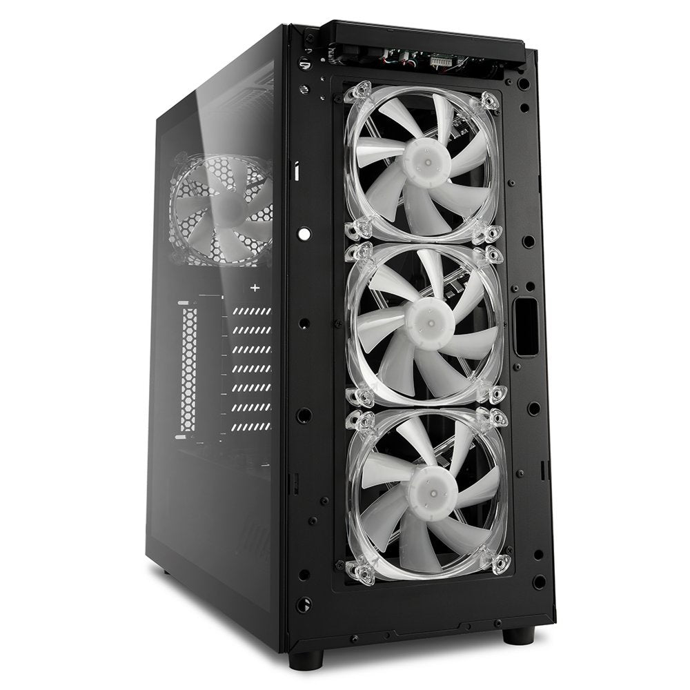 Sharkoon TG6M RGB | Midi Tower Behuizing | Zwart - Matmuis
