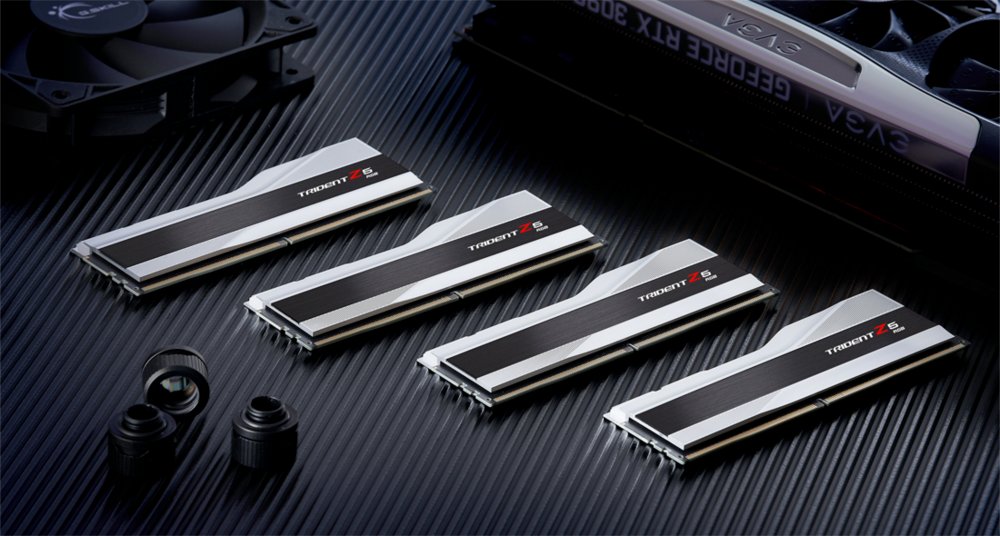 G.Skill Trident Z5 RGB Zilver | 32GB 2x16GB DDR5 | 6000MHz | DIMM | CL40 | Geheugenmodule | RAM - Matmuis - Matmuis