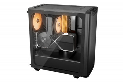 be quiet! PURE BASE 501 LX RGB | Midi Tower Case | Zwart - Matmuis