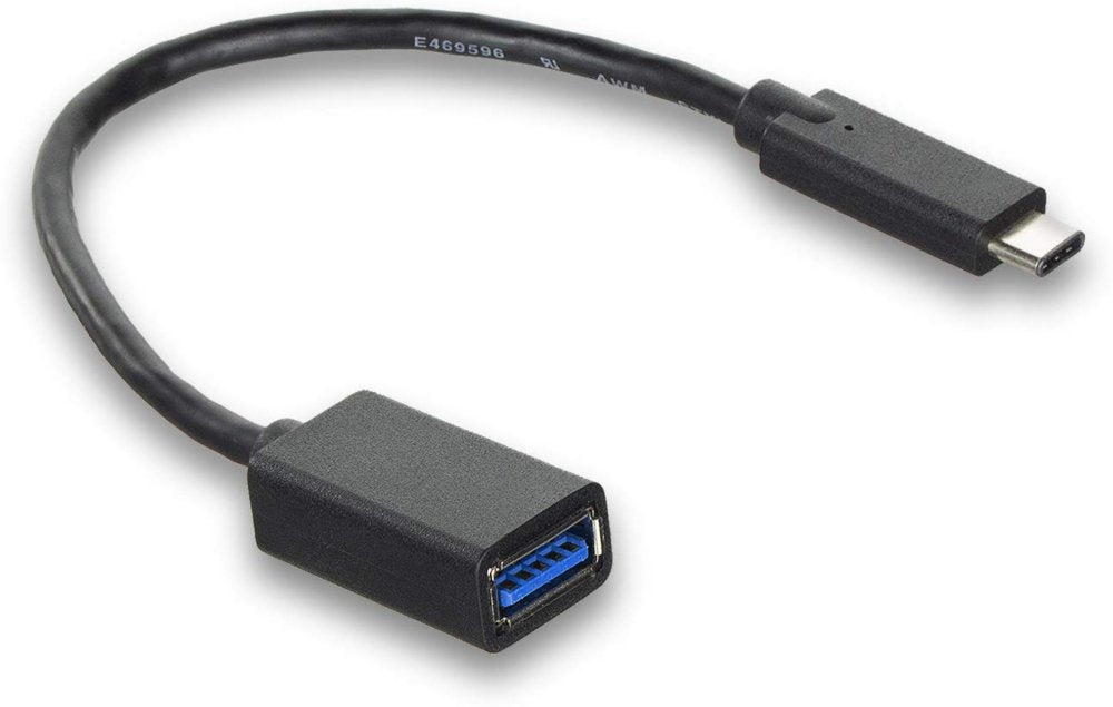 ACT AC7340 | USB 3.2 Gen 1 | USB-C naar USB-A | 0.2m | Zwart - Matmuis - Matmuis