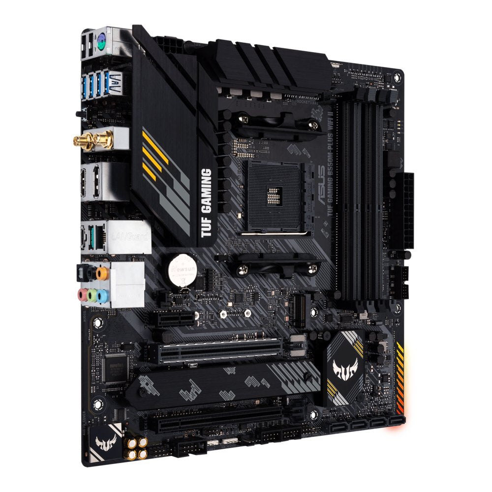 ASUS TUF GAMING B550M-PLUS WIFI II | Socket AM4 | AMD B550 | 4xDDR4 | Micro-ATX | Moederbord - Matmuis - Matmuis