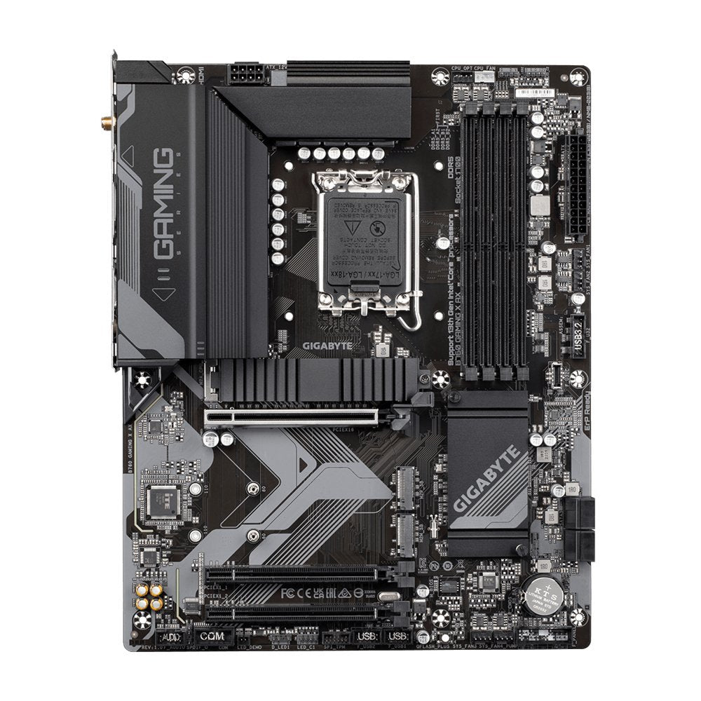 Gigabyte B760 GAMING X AX | Socket LGA 1700 | Intel B760 | 4xDDR5 | ATX | Moederbord - Matmuis - Matmuis