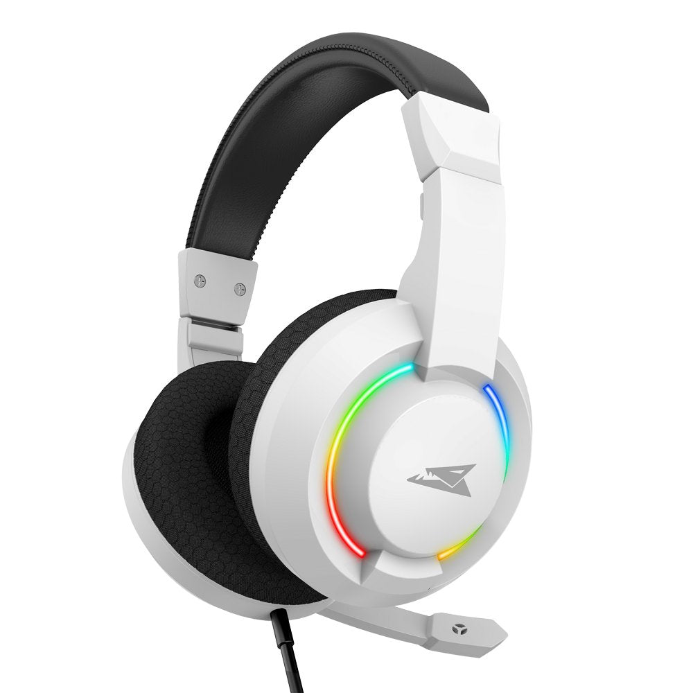 Baracuda HYDRA RGB Rainbow | Gaming Headset 3,5mm & USB | Wit - Matmuis - Matmuis