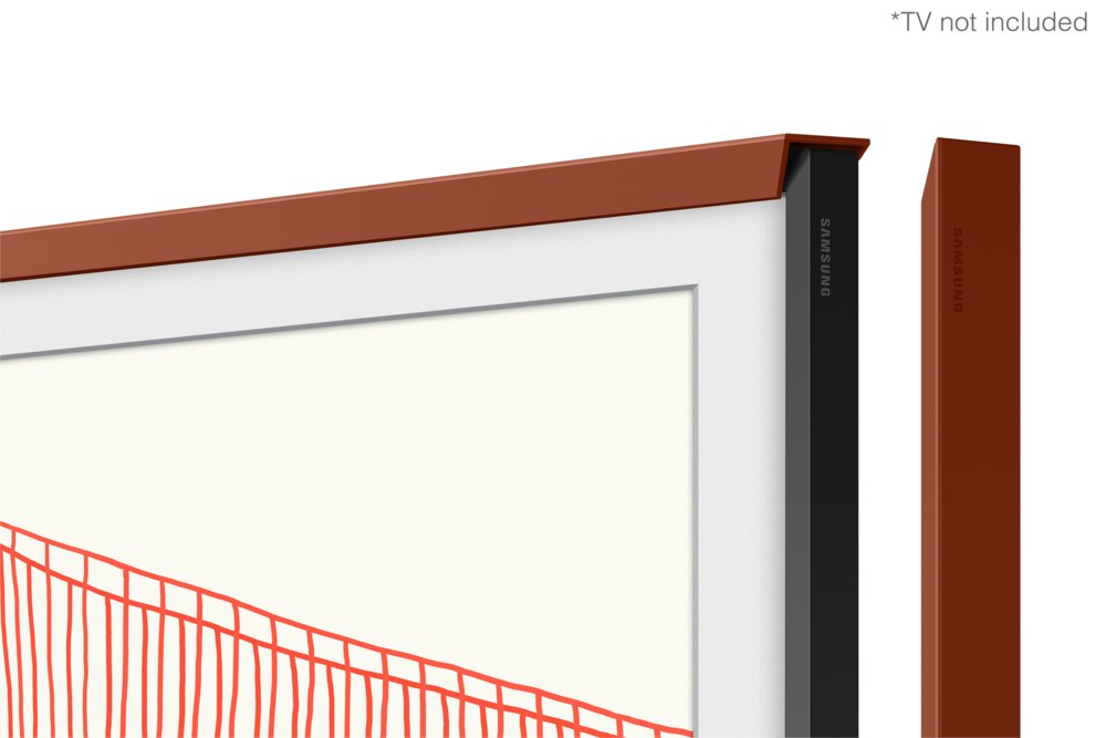 Samsung Lijst voor 55'' Samsung the Frame TV - Terracotta - Matmuis