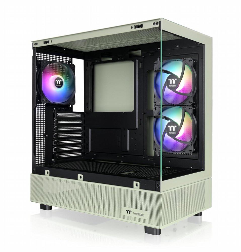 Thermaltake View 270 Plus TG ARGB | Mid Tower Case | Matcha Green (CA-1Y7-00MEWN-01) - Matmuis