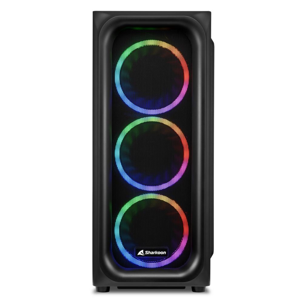 Sharkoon TK5M RGB | Midi Tower Case | Zwart - Matmuis