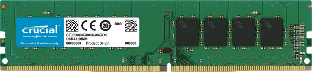 Crucial | 1x32GB DDR4 | 3200MHz | DIMM | CL22 | Geheugenmodule | RAM - Matmuis - Matmuis