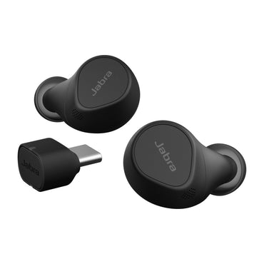 Jabra Evolve2 Buds | Draadloze In-ear Headset | Bluetooth | USB-C Oplaadcase | Zwart - Matmuis - Matmuis
