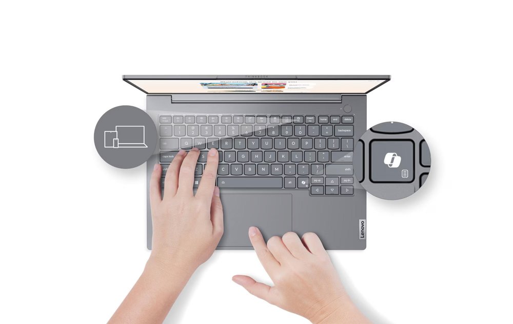 Lenovo ThinkBook 14 G8 | 14" WUXGA IPS (1920x1200) | Intel Core Ultra 7 255H | 16GB DDR5 RAM | 512GB SSD | Windows 11 Professional