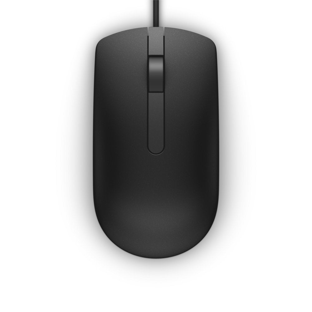 Dell MS116 | Bekabelde Muis | Links- en Rechtshandig | USB-A | 1000 DPI | Zwart - Matmuis