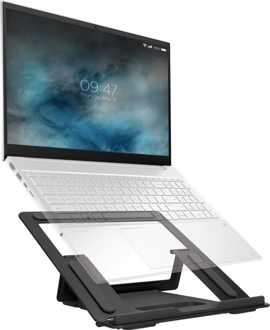 Mobiparts Laptopstandaard | Metaal | Zwart | Geschikt tot 17.3