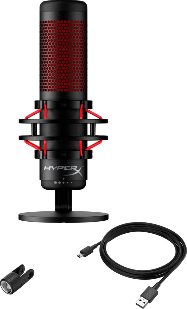 HyperX QuadCast | USB-microfoon | Open Box - Matmuis