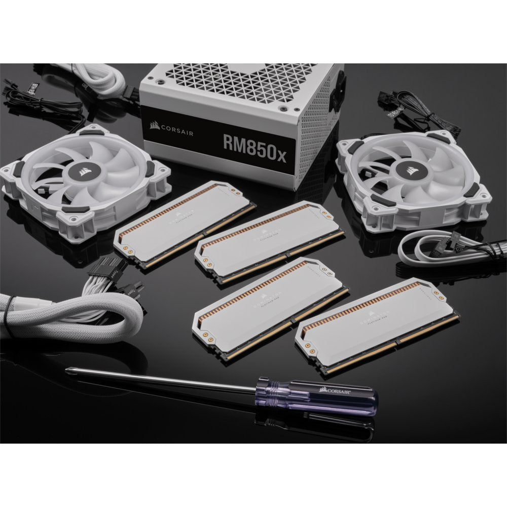 Corsair Dominator Platinum RGB Wit | 32GB 2x16GB DDR5 | 5600MHz | DIMM | CL40 | Geheugenmodule | RAM - Matmuis - Matmuis