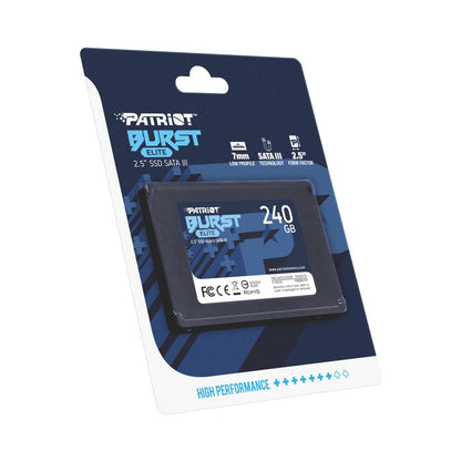 Patriot Burst Elite | 240GB SATA SSD | 2.5 inch | SATA III - Matmuis