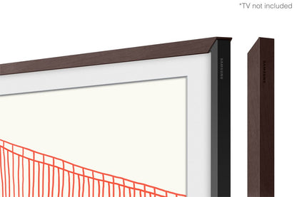 Samsung Lijst voor 50'' Samsung the Frame TV - Walnoothout Look - Matmuis