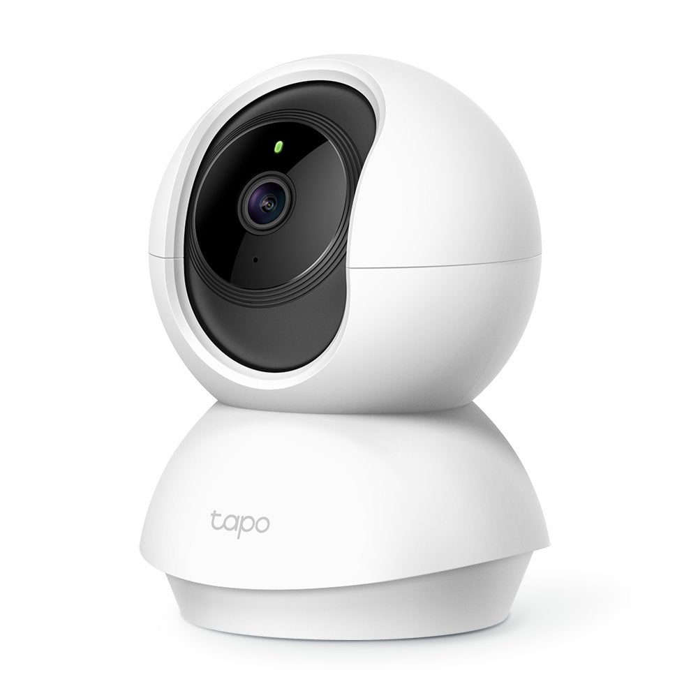 TP-Link Tapo TC70 | Pan/Tilt Wi-Fi IP-bewakingscamera voor binnen | Full HD 1080p | 360° rotatie | Nachtzicht | Tweeweg-audio - Matmuis